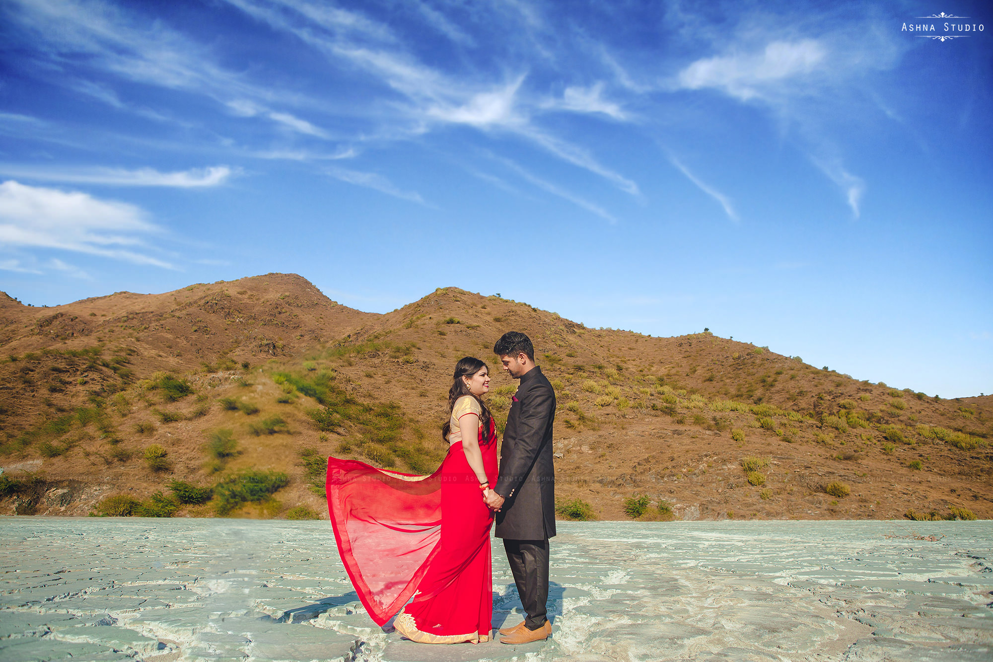 Himani & Nilesh Pre Wedding Photoshoot at The Amargarh Resort Udaipur
